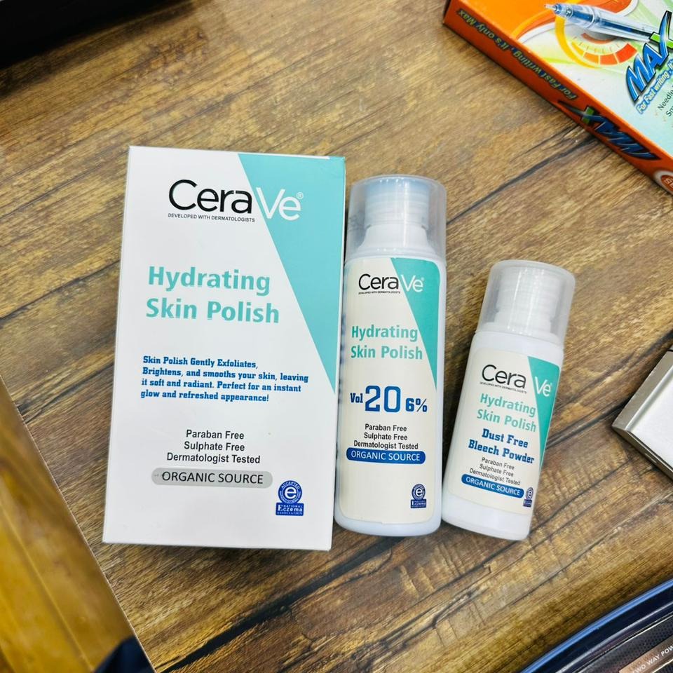 CeraVe Hydrating Skin Polish – Gentle Daily Exfoliator for Smooth, Healthy & Radiant Skin