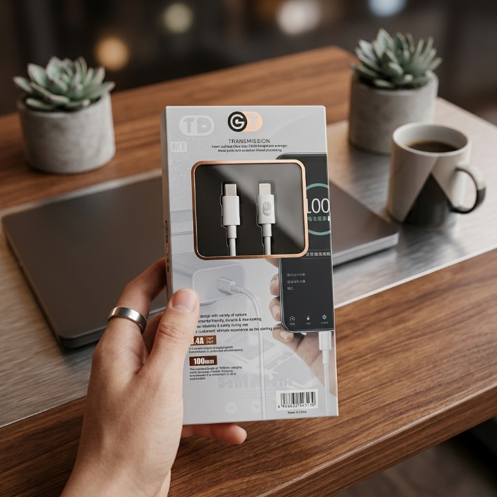 GT iPhone Lightning Cable USB-C Fast Charger – Type C Charging Cable
