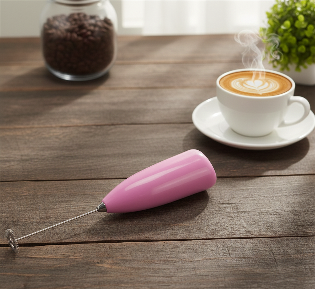 Mini Coffee Frother – Electric Milk & Egg Whisk Tool