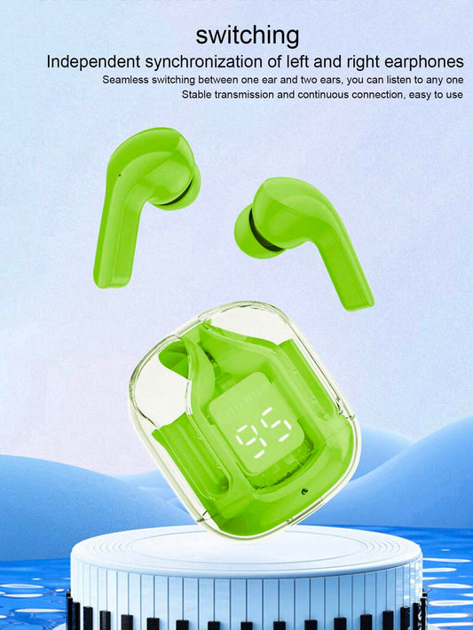 Air 31 Wireless Earbuds – Transparent Case, Bluetooth 5.3 & Type-C Charging