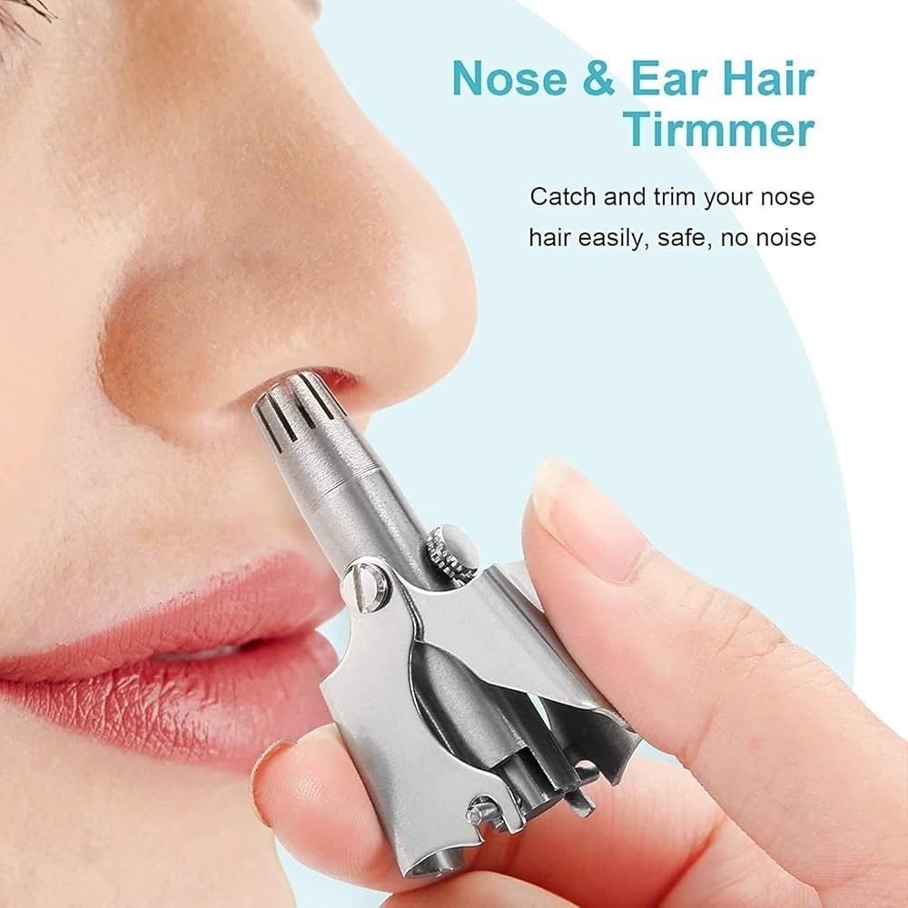 Mini Stainless Steel Nose Hair Trimmer