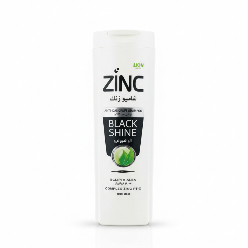 ZINC Anti-Dandruff Shampoo 340ml – Complete Zinc Pro Formula for Shiny, Healthy Hair