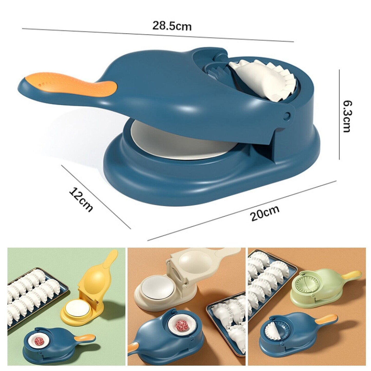 Portable 2-in-1 Dumpling & Pastry Maker – Samosa, Gujiya & Dough Press Kitchen Tool for Effortless DIY Baking