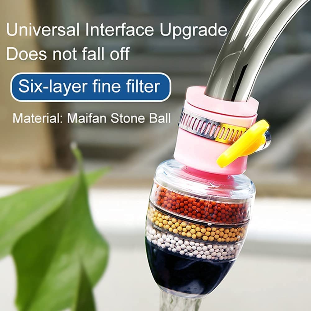 6-Layer Water Purifier Faucet – Clean & Safe Drinking Water