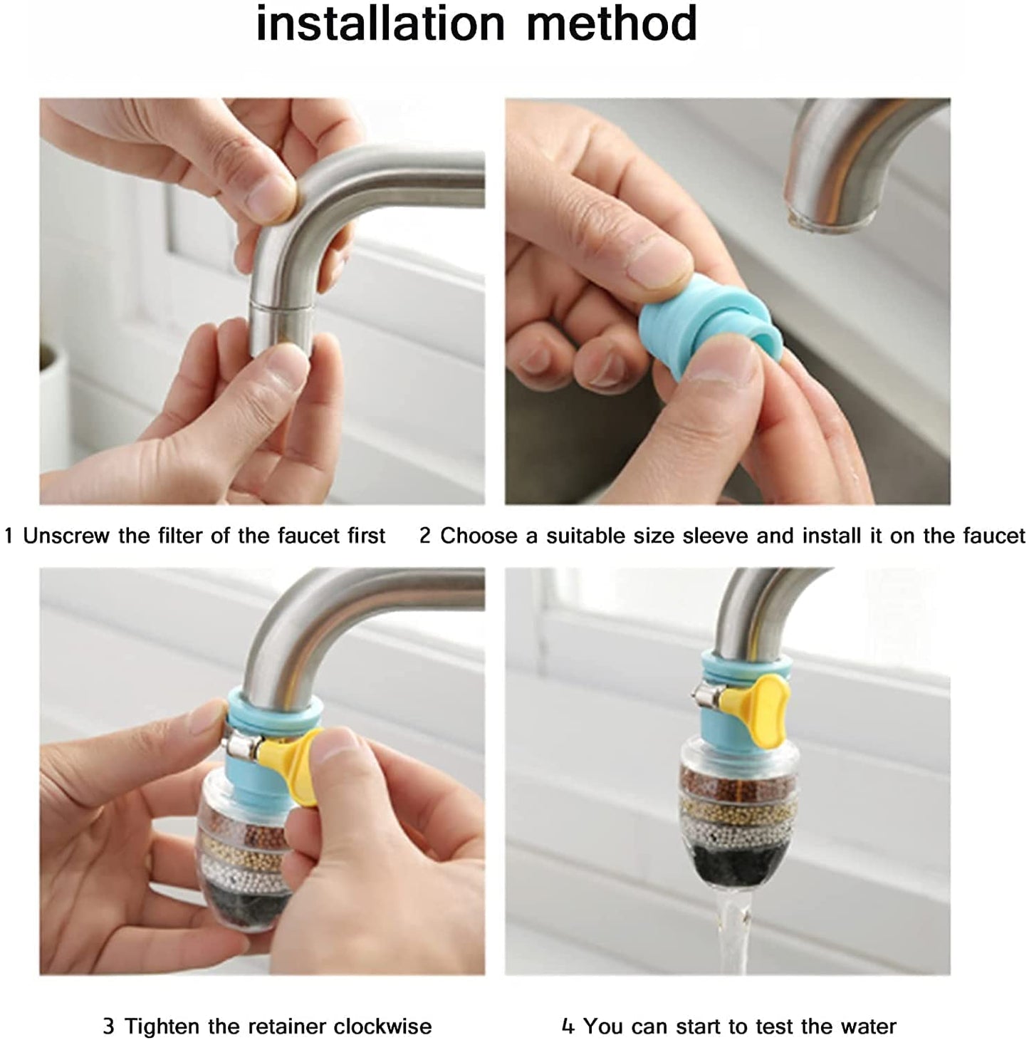6-Layer Water Purifier Faucet – Clean & Safe Drinking Water