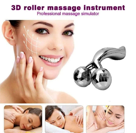 3D Face Massager Roller – Y Shape Facial Contouring Tool for Face Lift & Skin Tightening