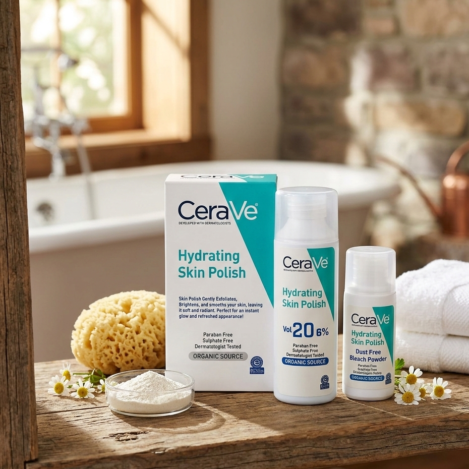 CeraVe Hydrating Skin Polish – Gentle Daily Exfoliator for Smooth, Healthy & Radiant Skin