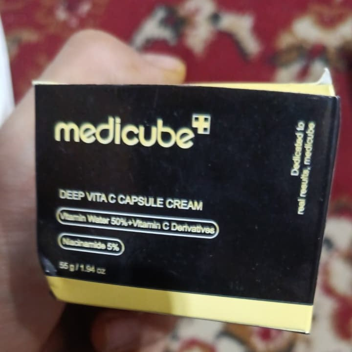 Medicube Deep Vita C Capsule Cream – Brightening, Anti-Aging & Glowing Skin Moisturizer (55g)