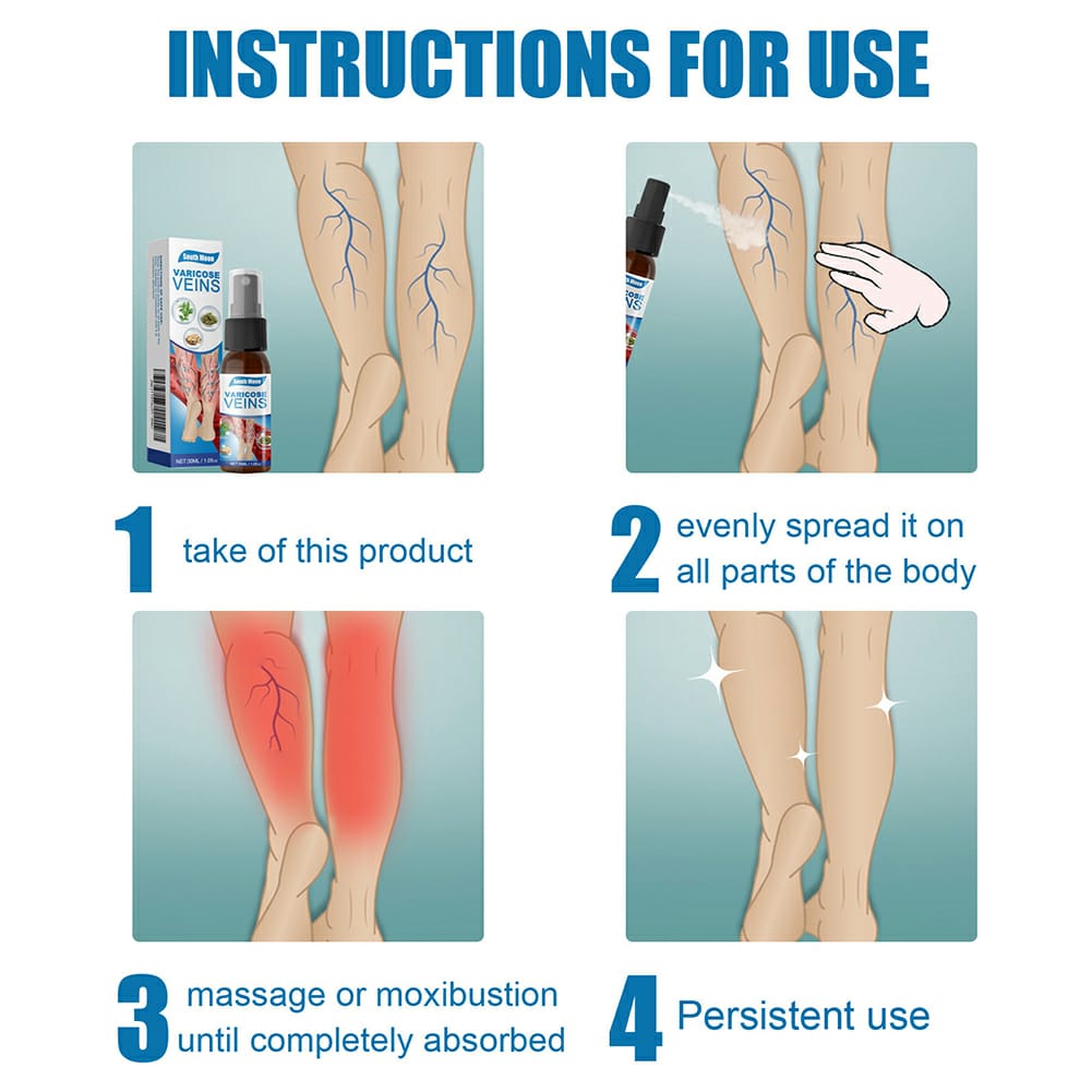 Vein Therapy Spray – Reduce Swelling & Pain Fast
