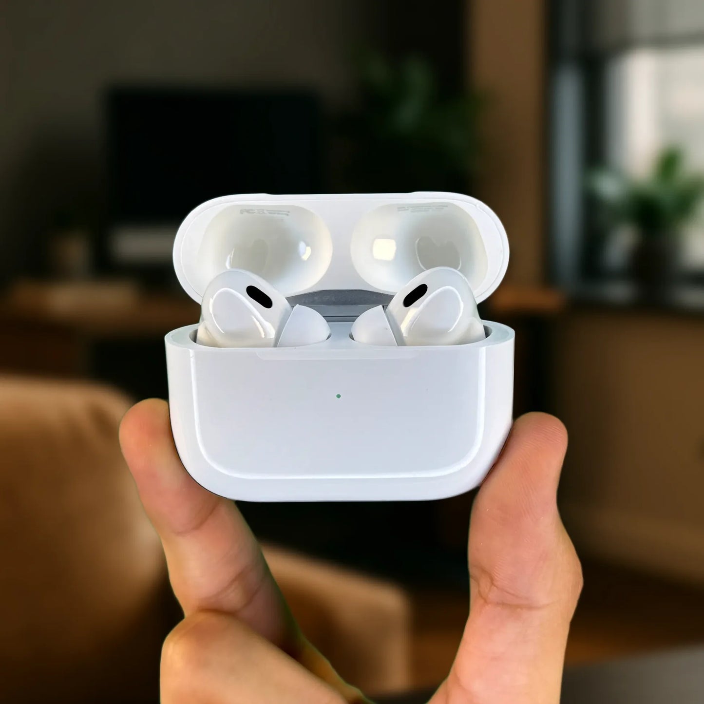AirPods Pro 2 Wireless Earbuds – Premium Sound, Bluetooth & Stylish Hanging Design (With Box)