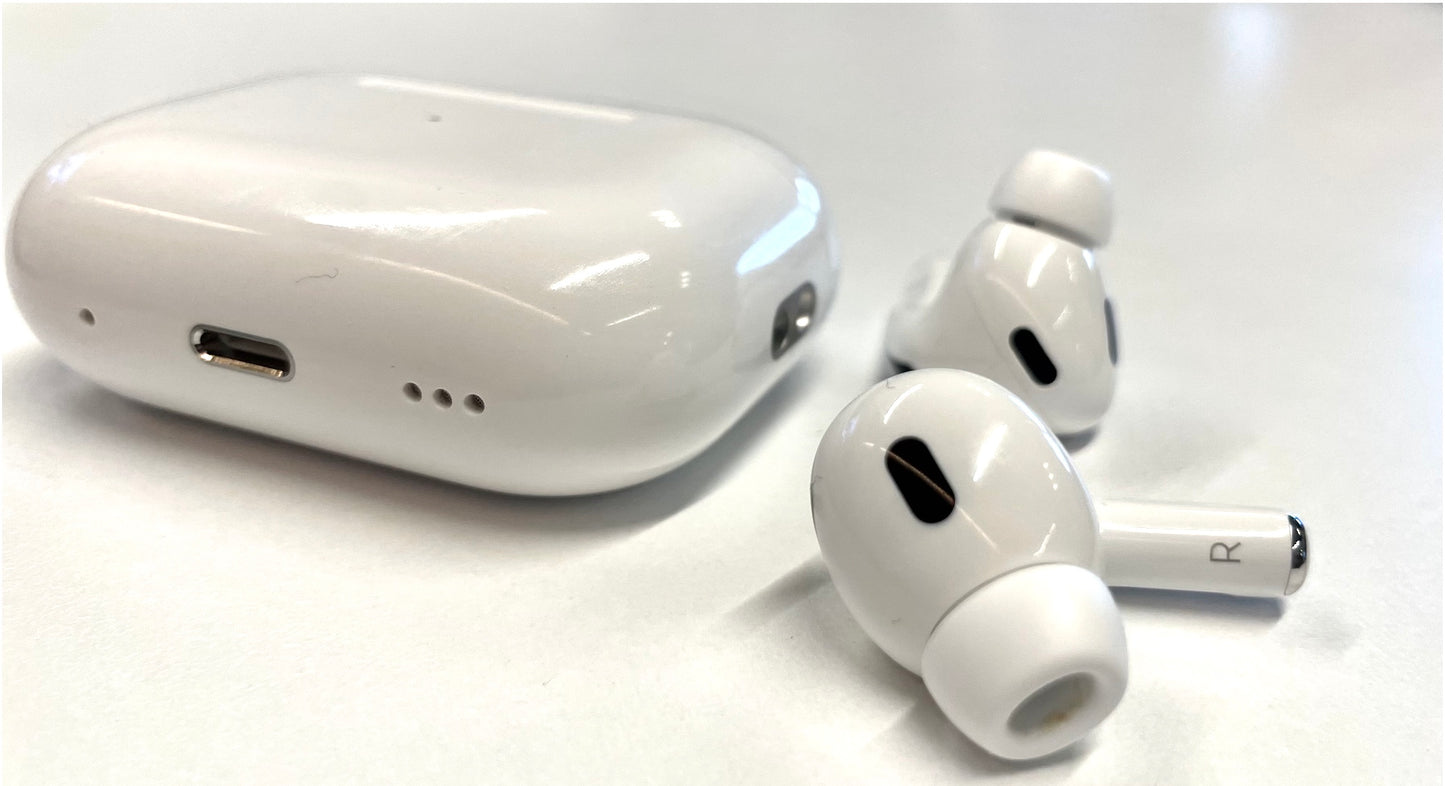 AirPods Pro 2 Wireless Earbuds – Premium Sound, Bluetooth & Stylish Hanging Design (With Box)