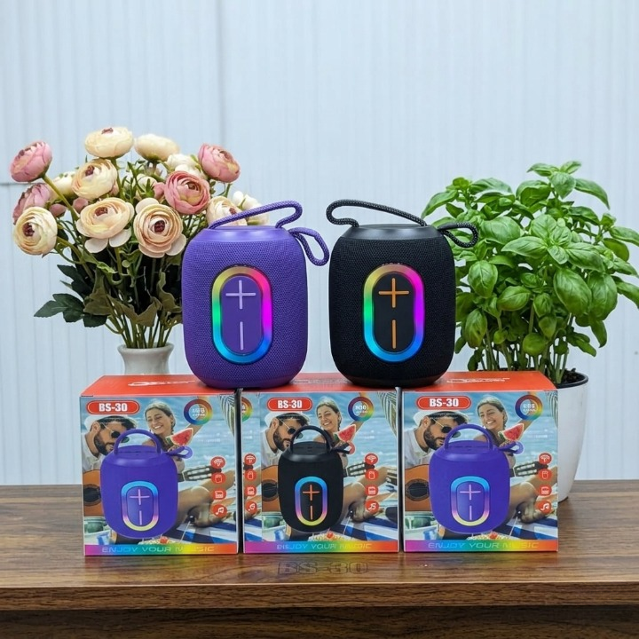 KP-832/833 Bluetooth Speaker – Heavy Bass, LED Lights & Outdoor Sound Box