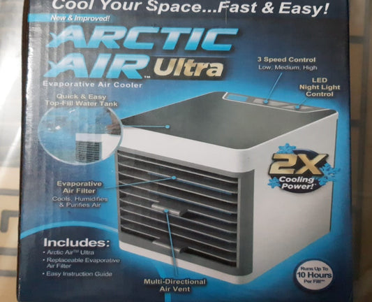 Arctic Air Ultra Evaporative Air Cooler – Portable 3 Speed Hydro Chill