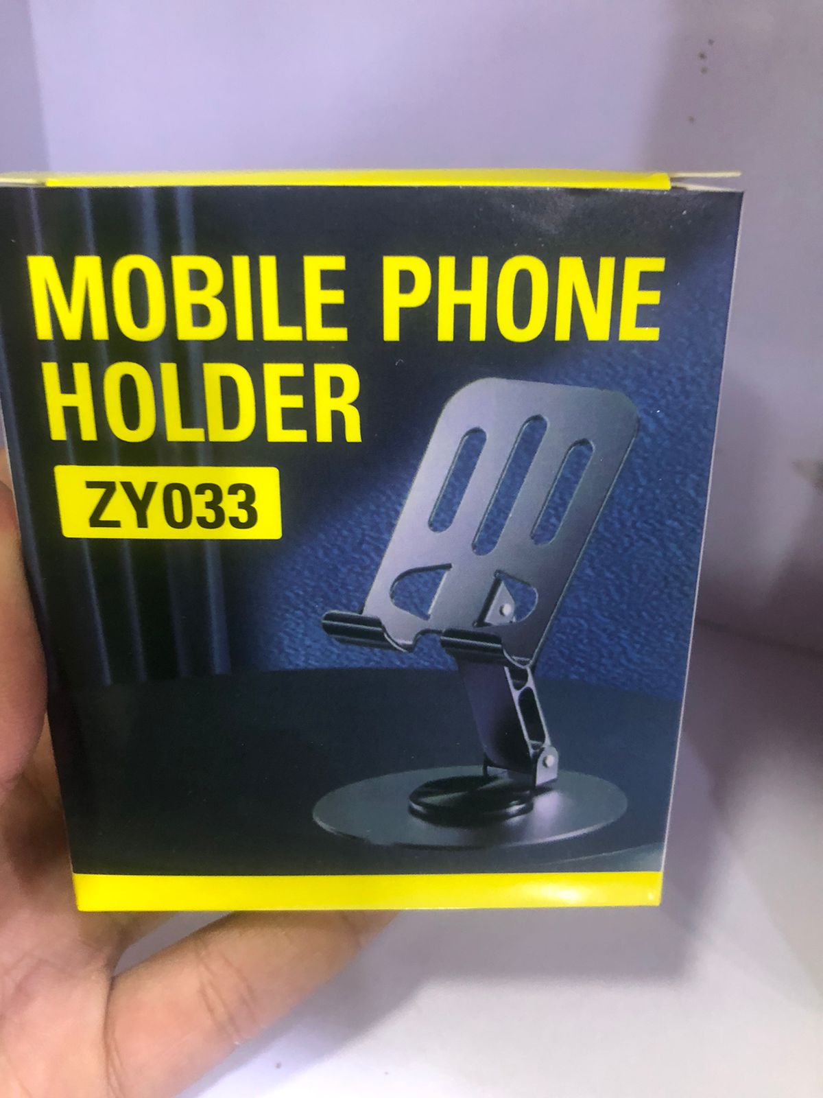 Foldable Mobile Holder 360° – Adjustable Phone & Tablet Stand