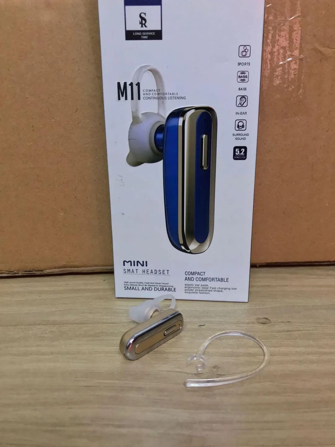M11 Bluetooth Wireless Earbuds – Touch Control HD Sound with Charging Case
